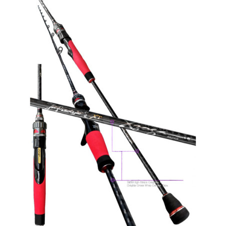 Caña Xzoga Japan ST.JAP-X 6023S para jigging