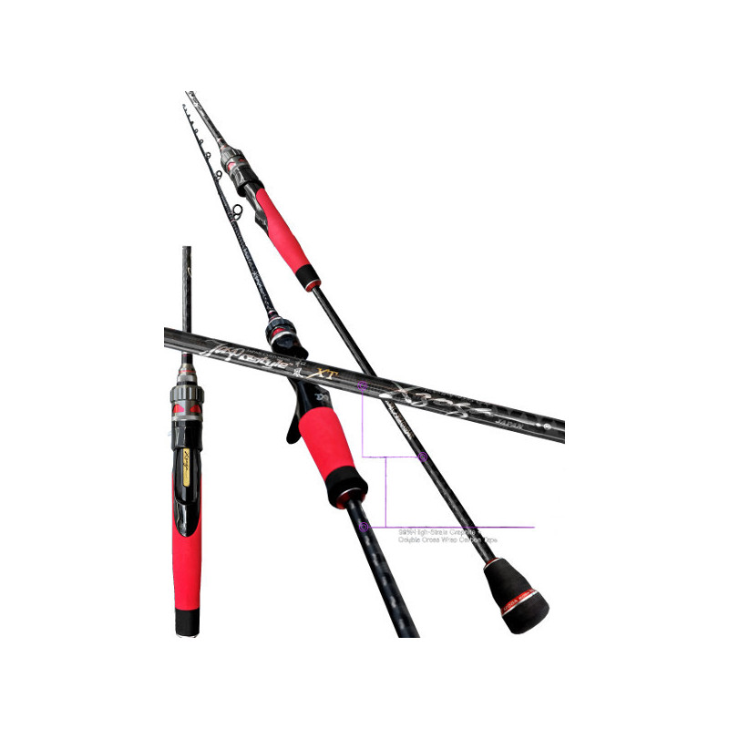 Caña Xzoga Japan ST.JAP-X 6034S de 1,83 m para jigging