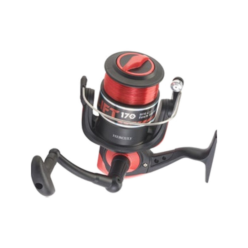 Carrete Herculy Lift 170 RED | Spinning con freno delantero y grafito