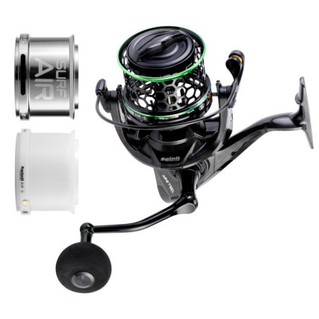 Carrete Spinit Air 7700L Surf | Grafito, 6+1 rodamientos y 490 g