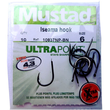 ANZUELO MUSTAD ISEAMA 10837