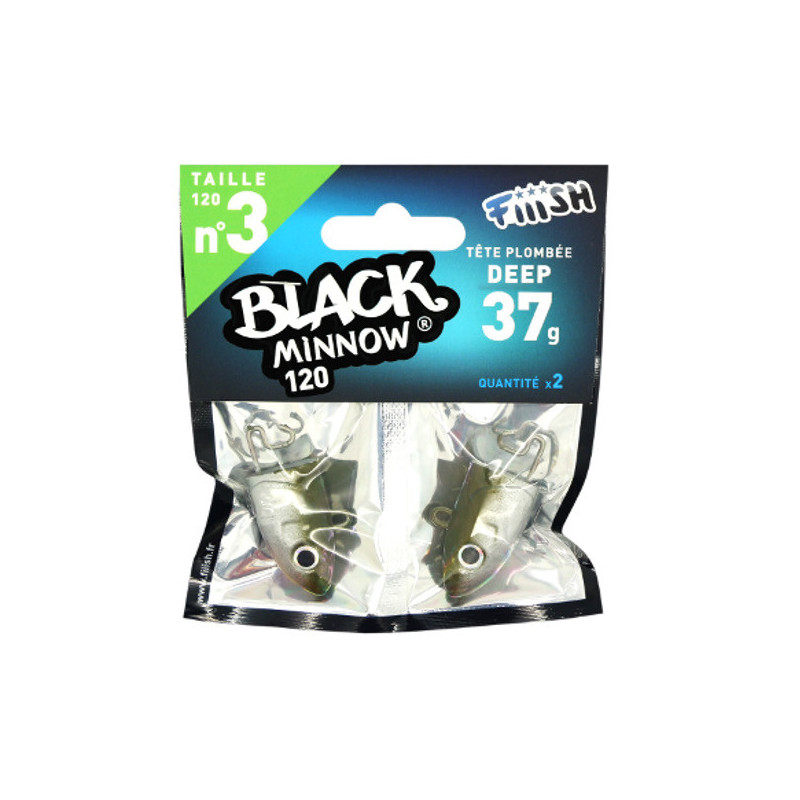 BLACK MINNOW 120 CABEZA