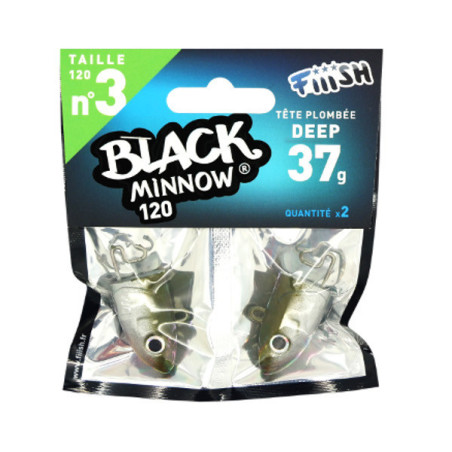 BLACK MINNOW 120 CABEZA