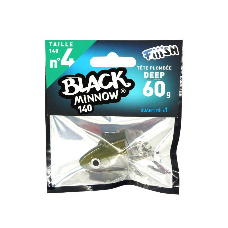 BLACK MINNOW 140 CABEZA