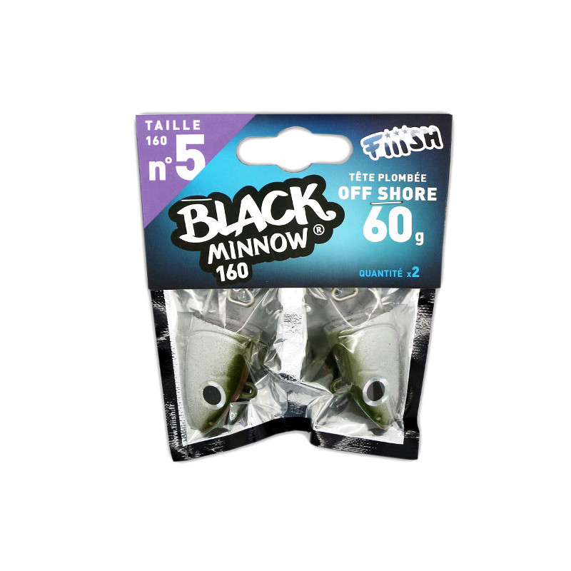 BLACK MINNOW 160 CABEZA