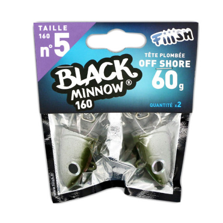 BLACK MINNOW 160 CABEZA