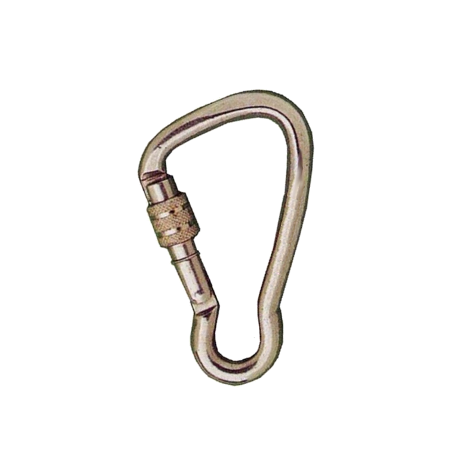 MOSQUETON SEGURIDAD A/INOX