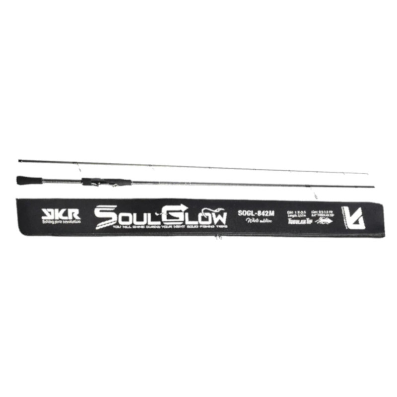 Caña YKR Soulglow 842 ML Tubular 2,57 m para eging desde costa