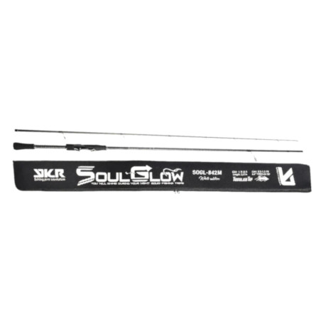 Caña YKR Soulglow 842 ML Tubular 2,57 m para eging desde costa