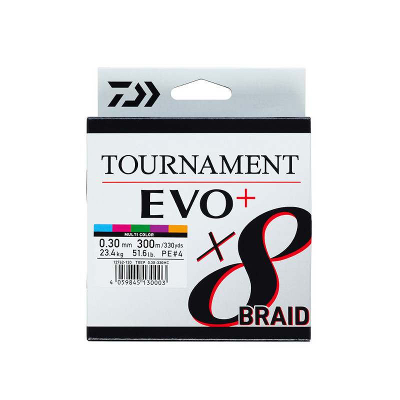 PESCA HILO TOURNAMENT 8 EVO 0,12 270 MT