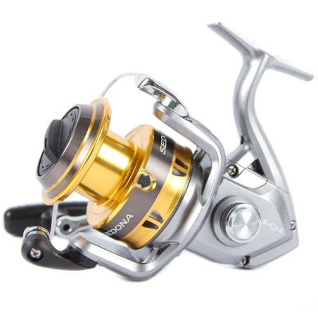 Carrete Shimano Sedona 8000 FI | Spinning con HAGANE Gearing y ratio 4.9:1
