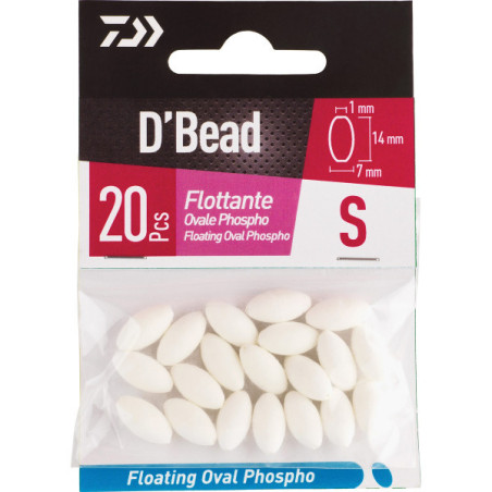 PESCA PERLA OVAL FLOTANTE ROSA FOSFO