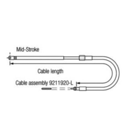 NAU CABLE DIRECCION 3,65 MT 22624012