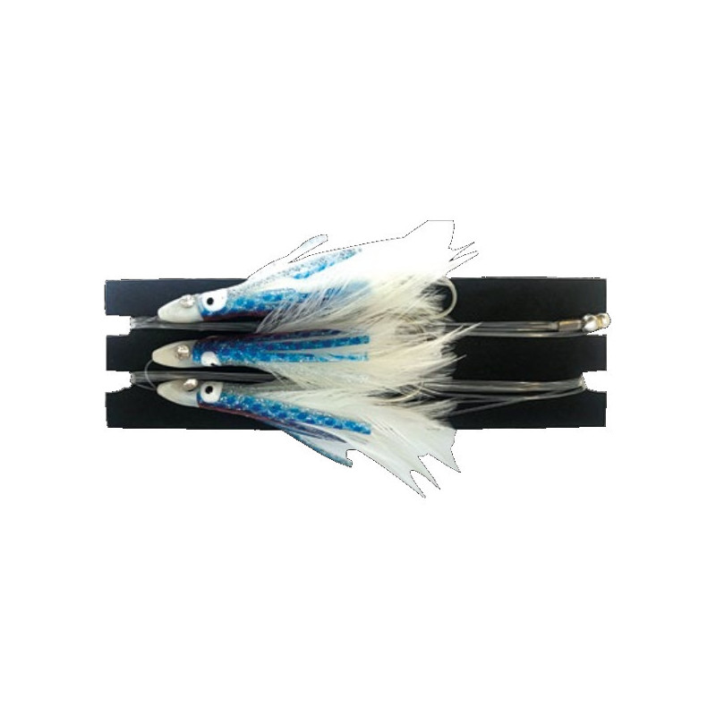 PESCA ENGAÑO TAKO RIG KATSUO BLUE 3 PZA