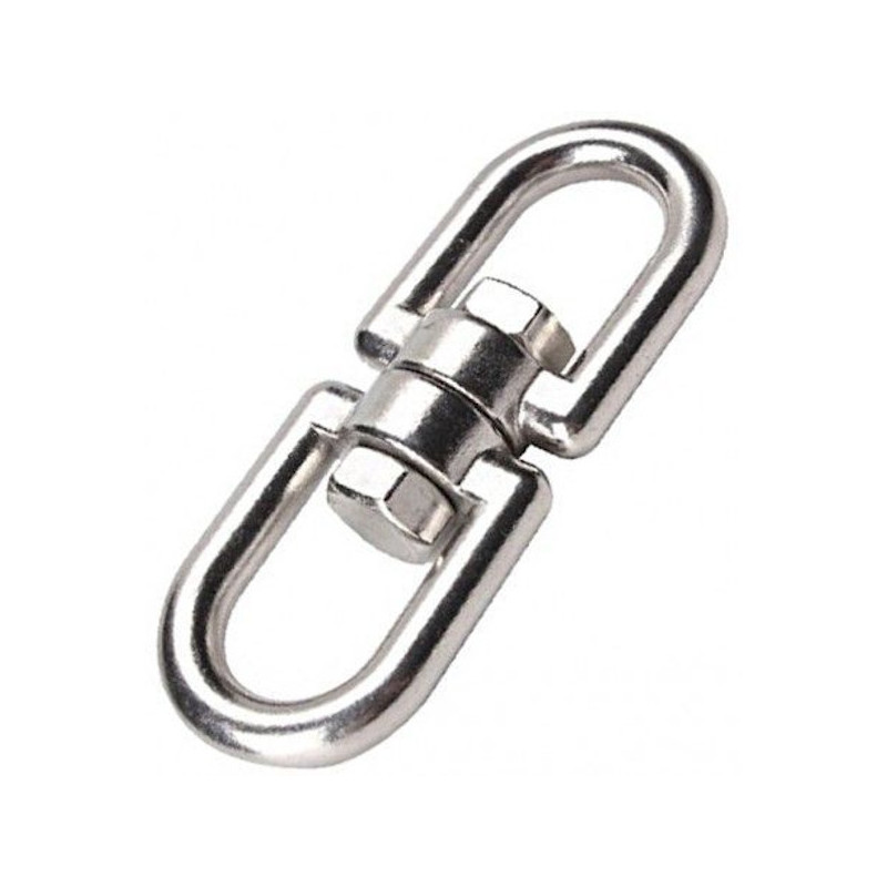 GRILLETE GIRATORIO A/INOX 5/8 C/MUESCA