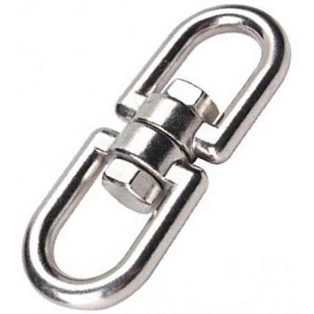 GRILLETE GIRATORIO A/INOX 7/8 C/MUESCA