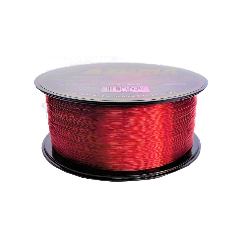 Hilo Azuma Rojo 0,20 1000 m | Monofilamento para surfcasting