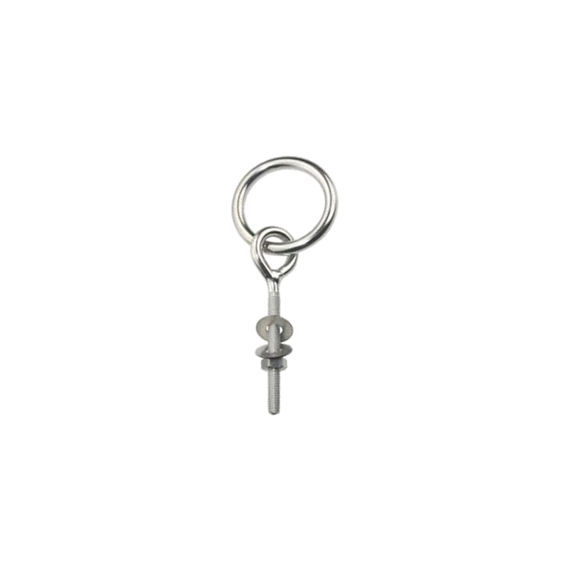 cancamo inox c/anilla 6 mm