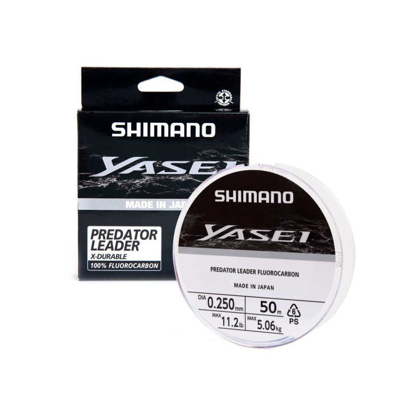 Hilo Yasei Fluoro 0,25 50 m | Resistencia 5,06 kg