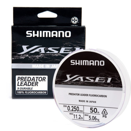 Hilo Yasei Fluoro 0,25 50 m | Resistencia 5,06 kg