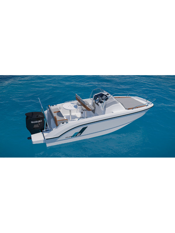 beneteau flyer 6 spacedeck - suzuki 140 hp