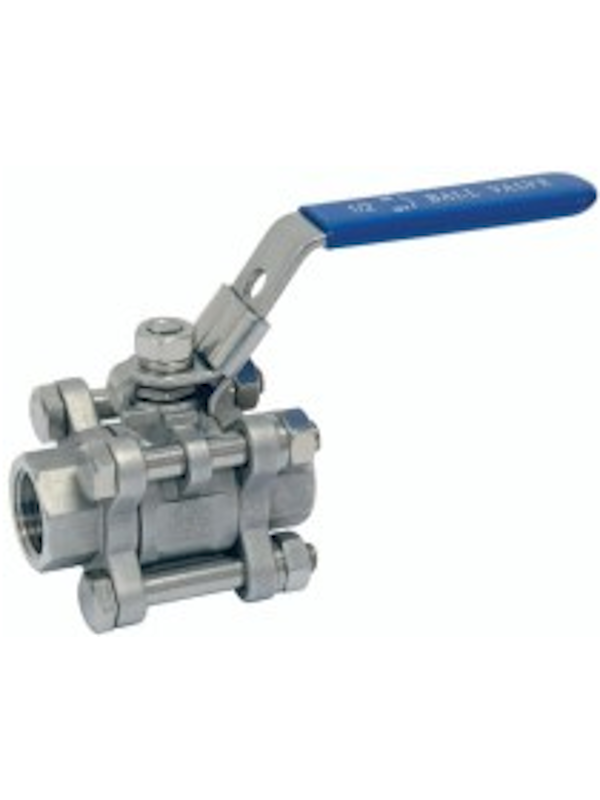 VALV.ESF.3/P INOX 316 ROSC.2