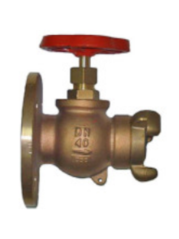 VALV. C/INCENDIO P.RECTO C/BRIDA TB 50