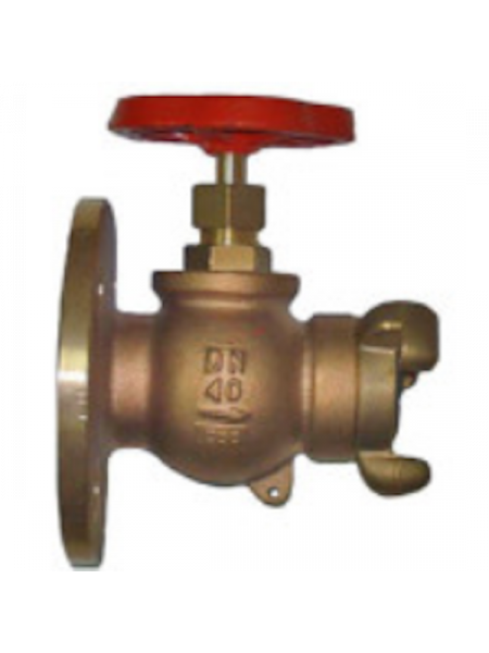 VALV. C/INCENDIO P.RECTO C/BRIDA TB 50