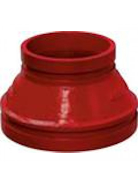 REDUC. CONCENT RANURADO ROJO 21/2" X 2"