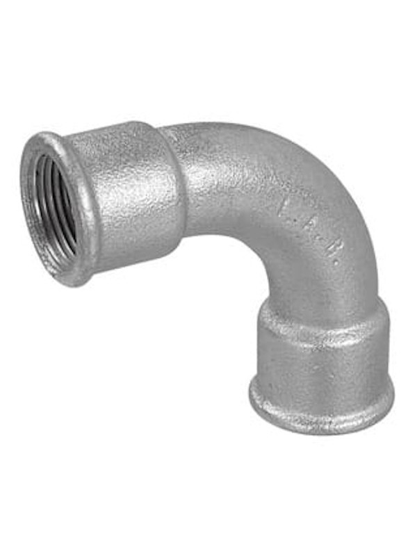 CURVA 90 HEMBRA Fg. 2 GALV. 2