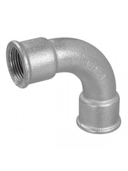 CURVA 90 HEMBRA Fg. 2 GALV. 2