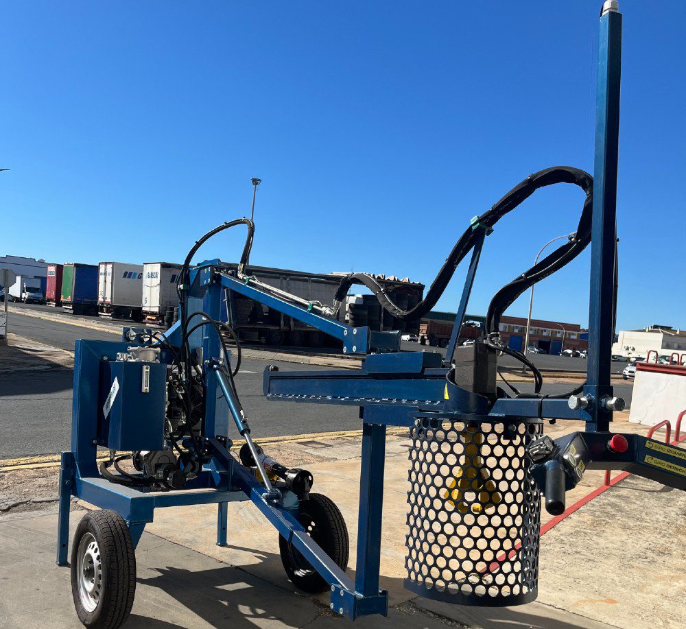 máquina de clavar patas alta